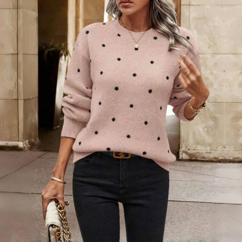 Clara | Maglione a Maglia con Piccole Pois
