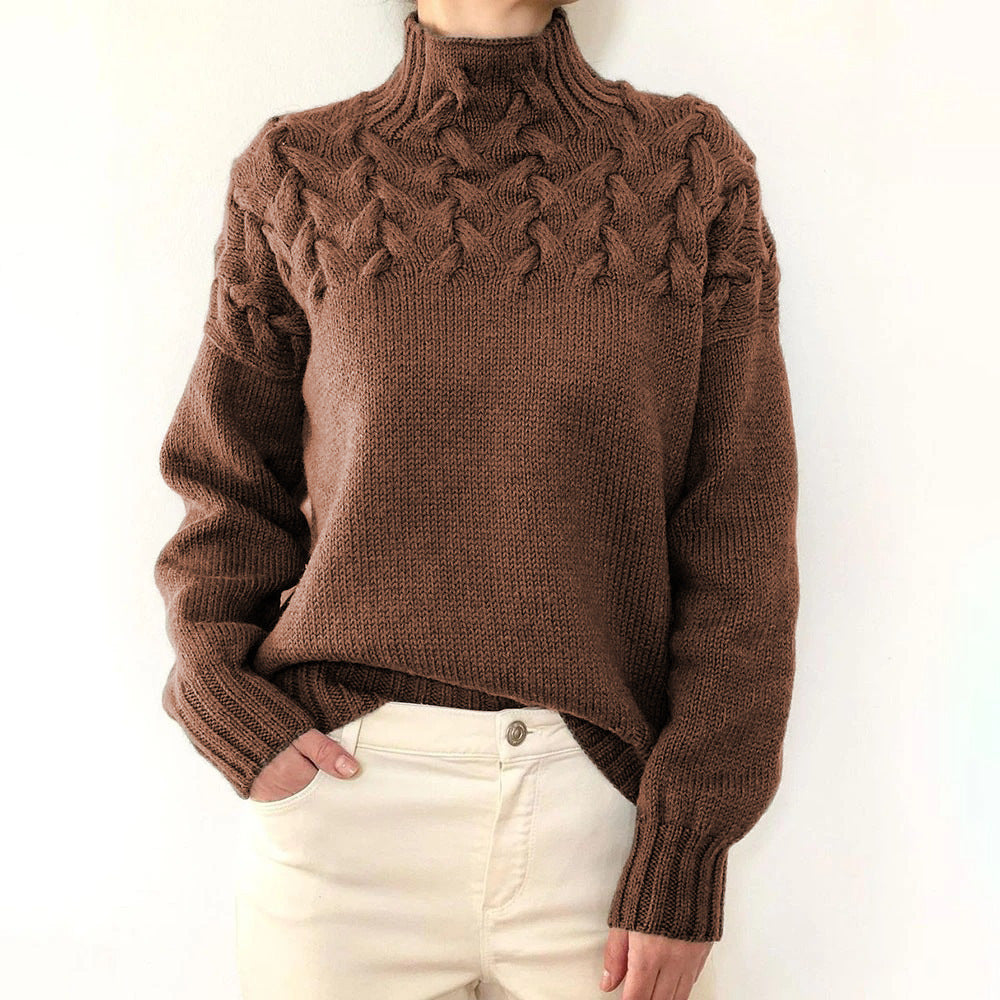Loretta | Maglione Morbido e Accogliente con Collo Alto