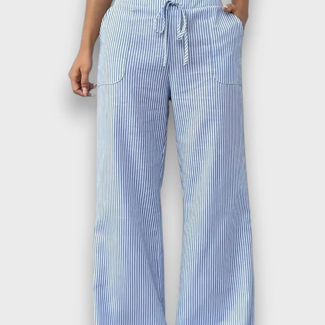 Karina – Pantaloni a righe sottili