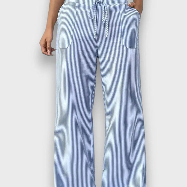 Karina – Pantaloni a righe sottili