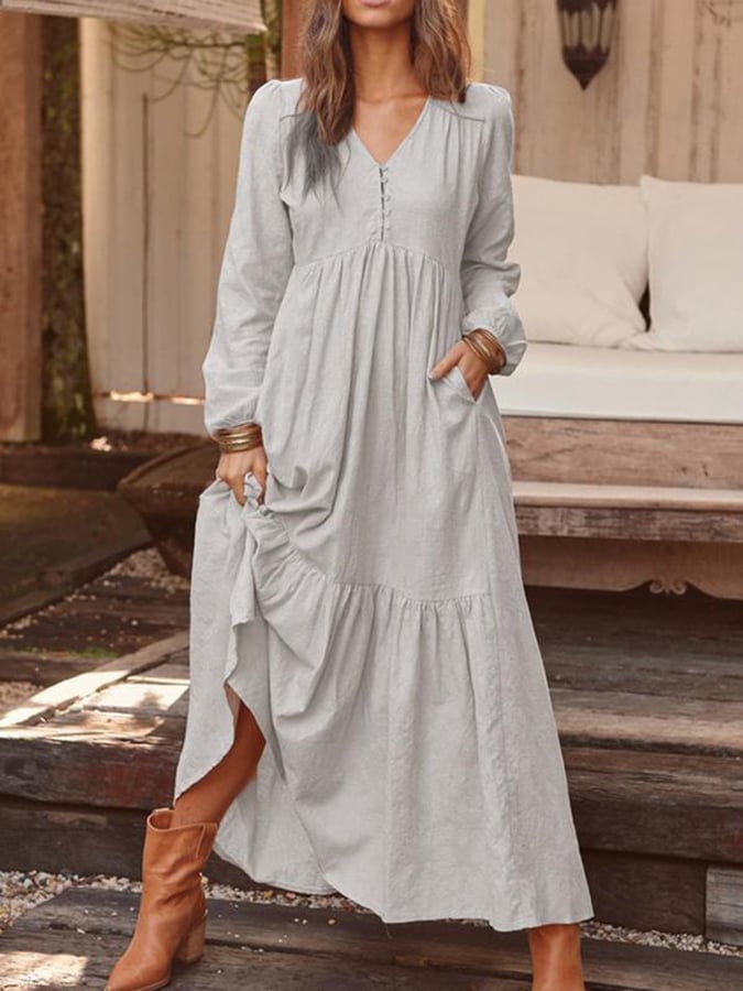 Camilla – Vestito boho floreale