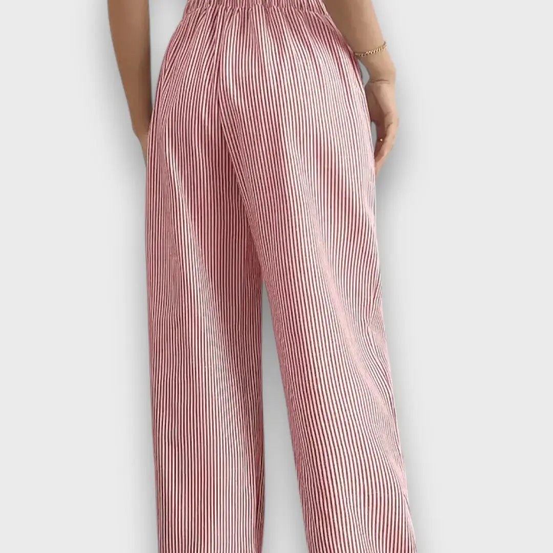 Karina – Pantaloni a righe sottili