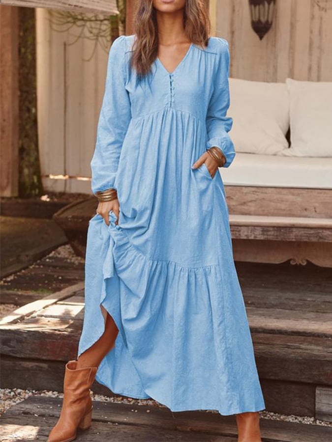Camilla – Vestito boho floreale