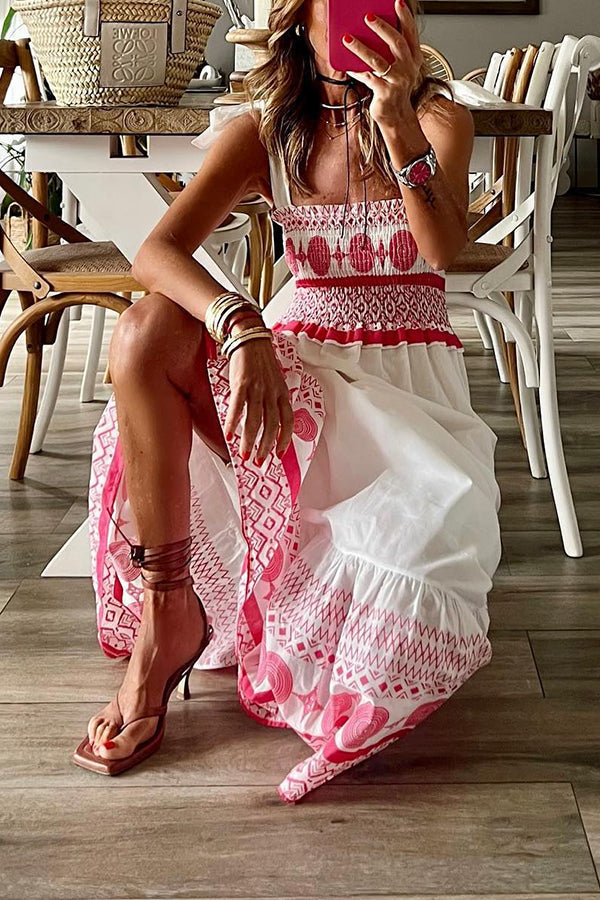 Arianna – Vestito boho maxi