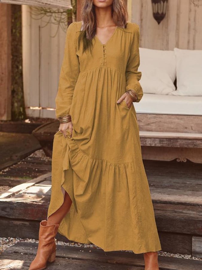 Camilla – Vestito boho floreale