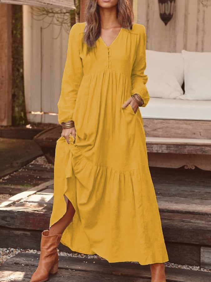 Camilla – Vestito boho floreale