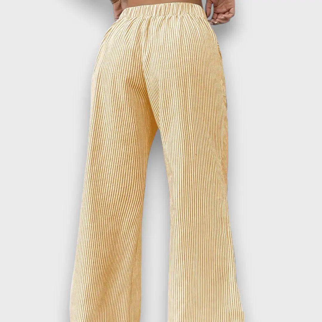 Karina – Pantaloni a righe sottili