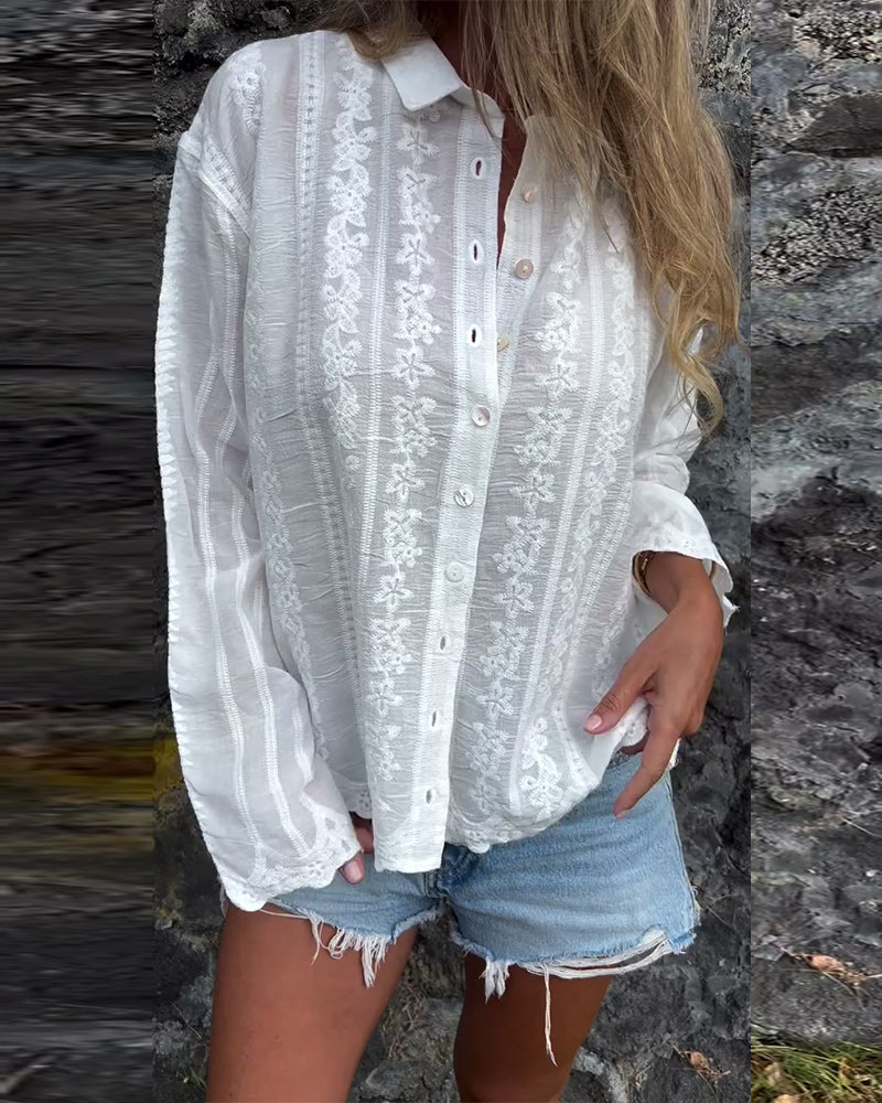 Miralyn - Camicia con bottoni