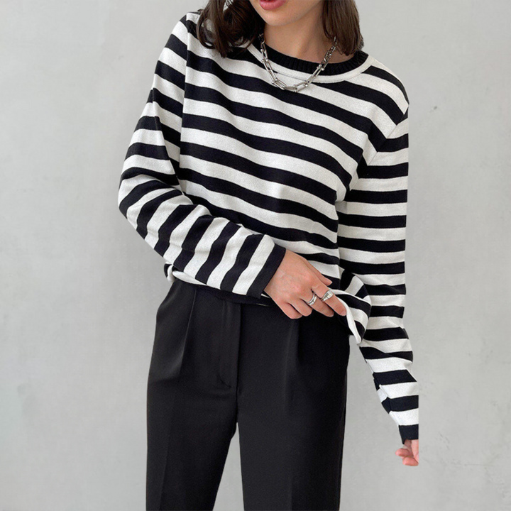 Nicole | Maglione a righe chic