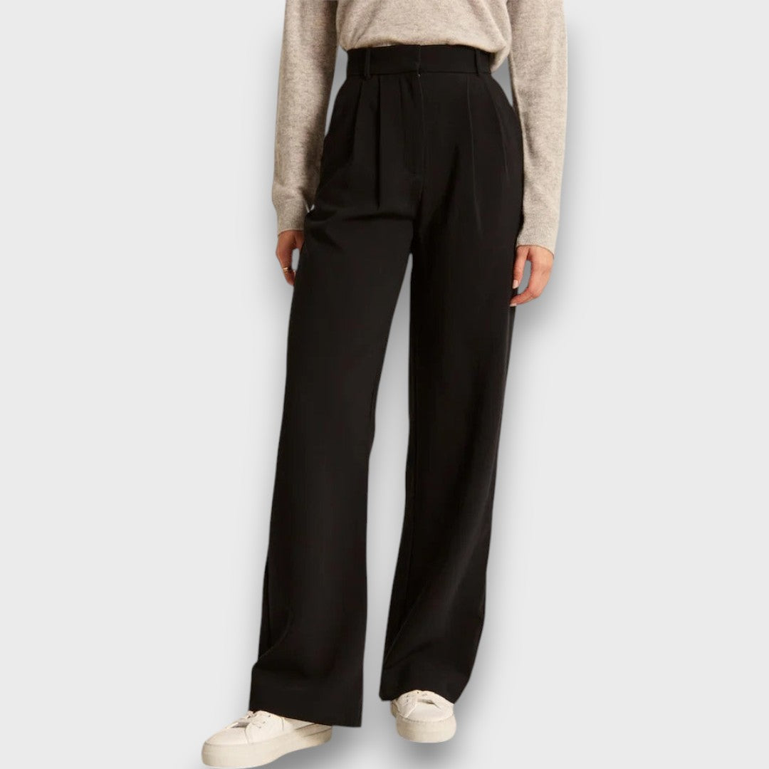 Alva – Pantaloni lunghi a vita alta
