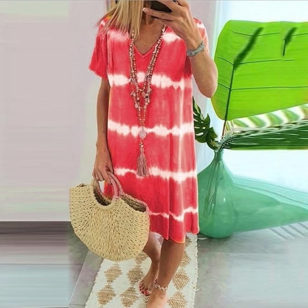 Wilma – Vestito boho tie-dye