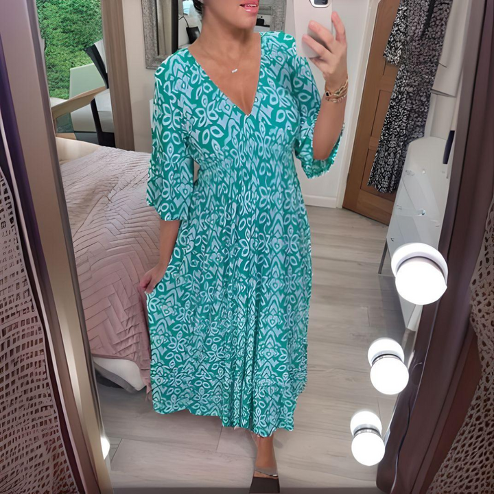 Livia – Vestito boho stampato