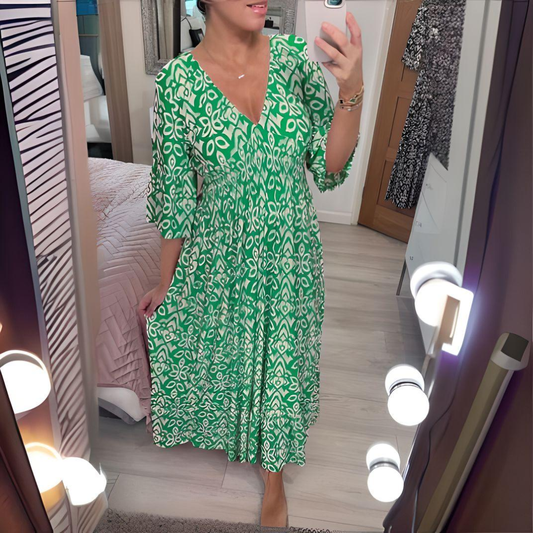 Livia – Vestito boho stampato