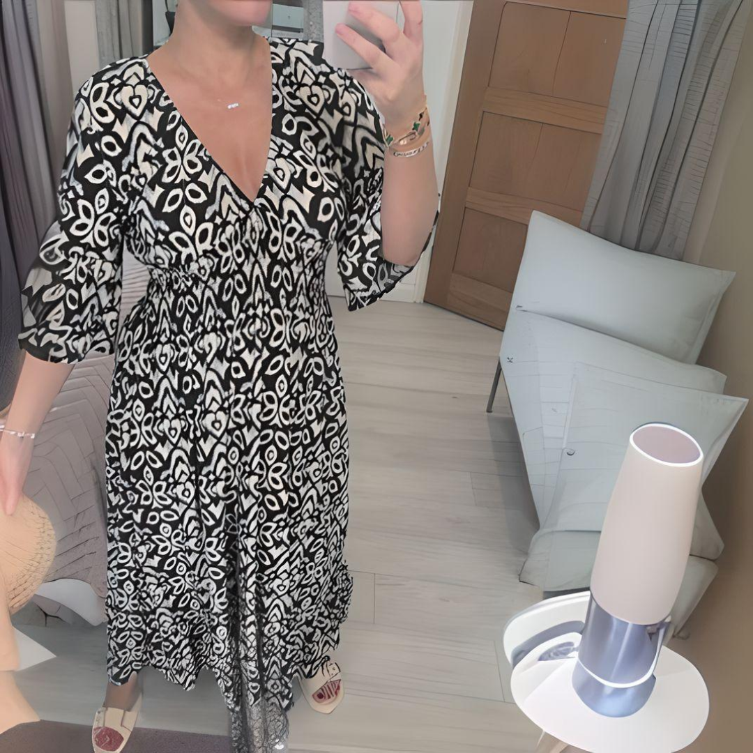 Livia – Vestito boho stampato