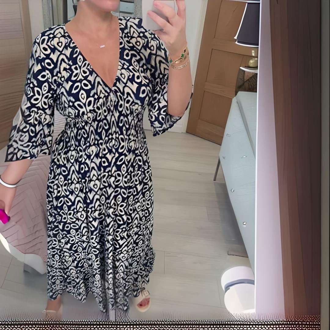 Livia – Vestito boho stampato