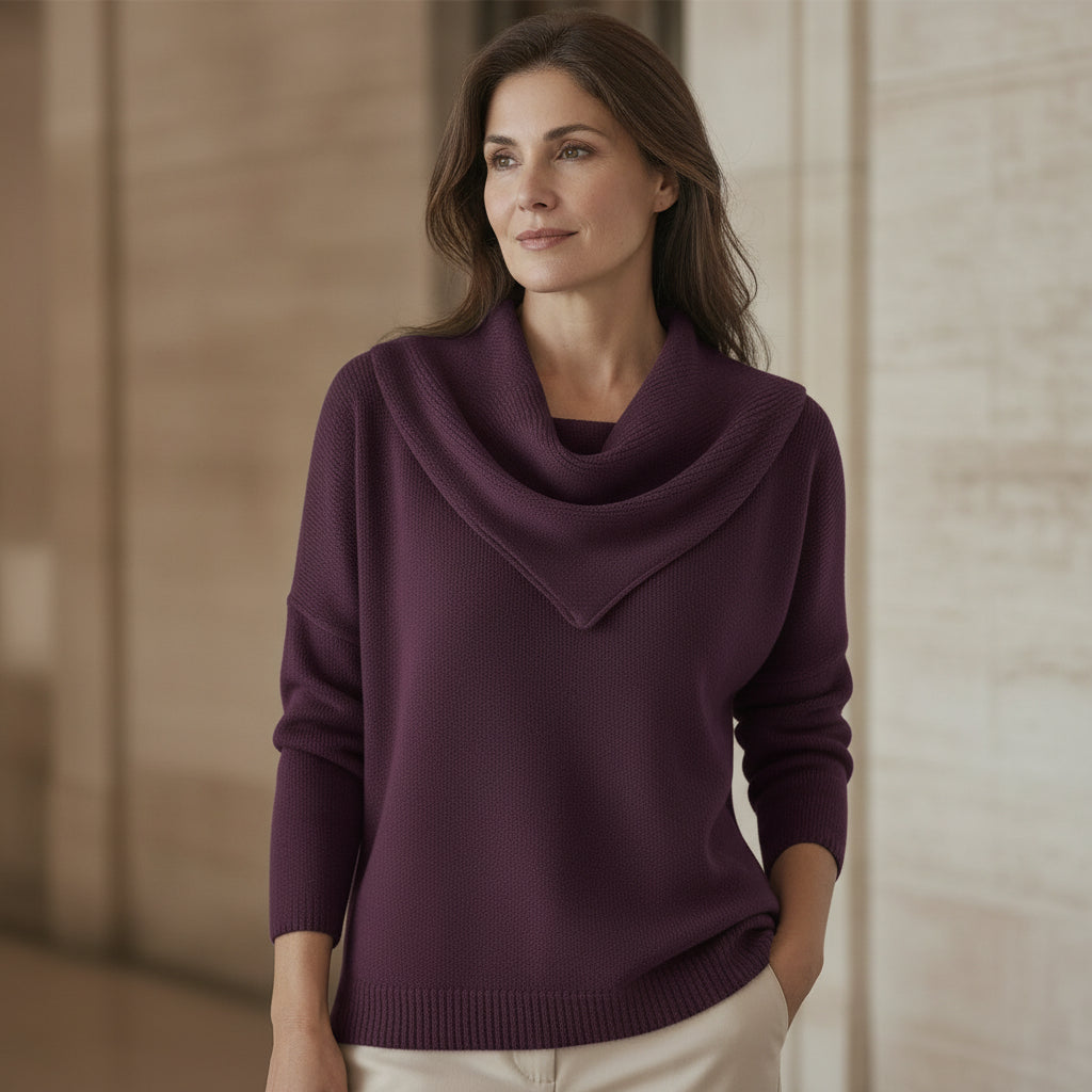 Liora | Maglione Caldo con Collo Morbido