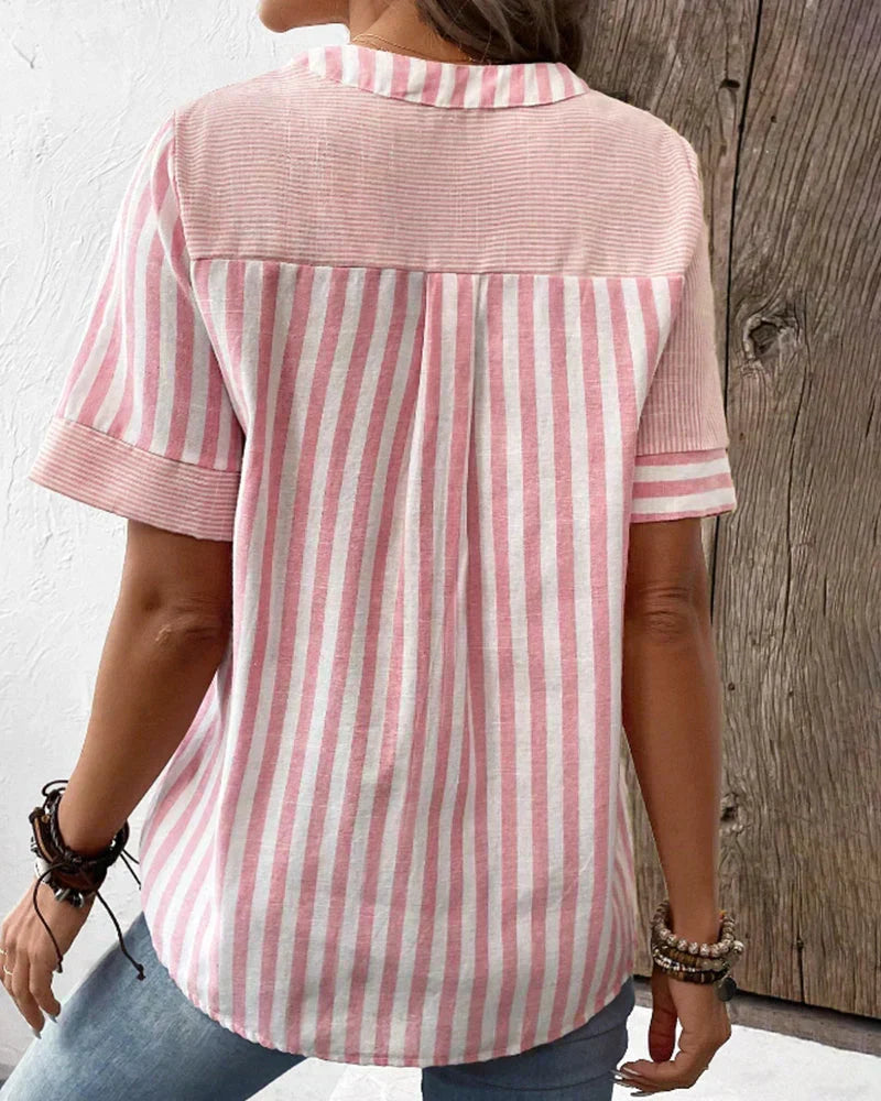 Talia - Blusa a righe
