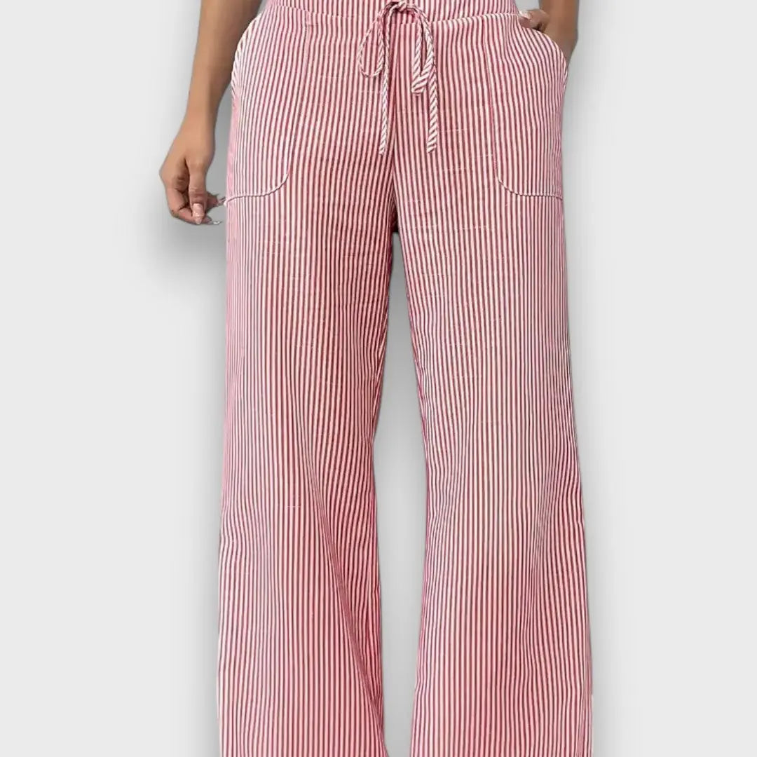 Karina – Pantaloni a righe sottili