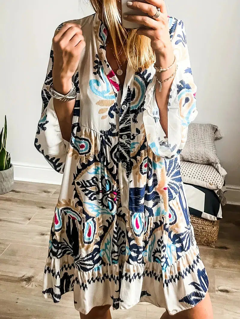 Veronica – Vestito boho tunica