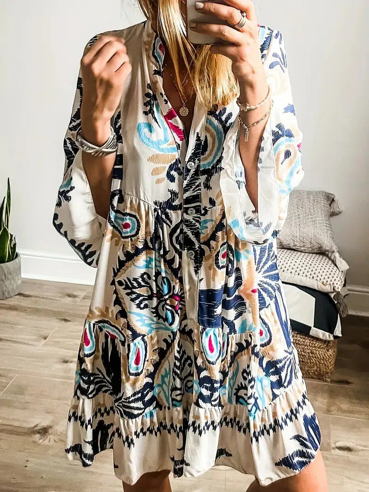 Veronica – Vestito boho tunica