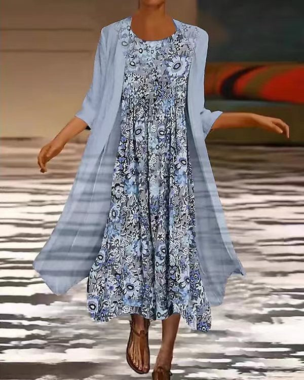 Elisa – Vestito boho floreale