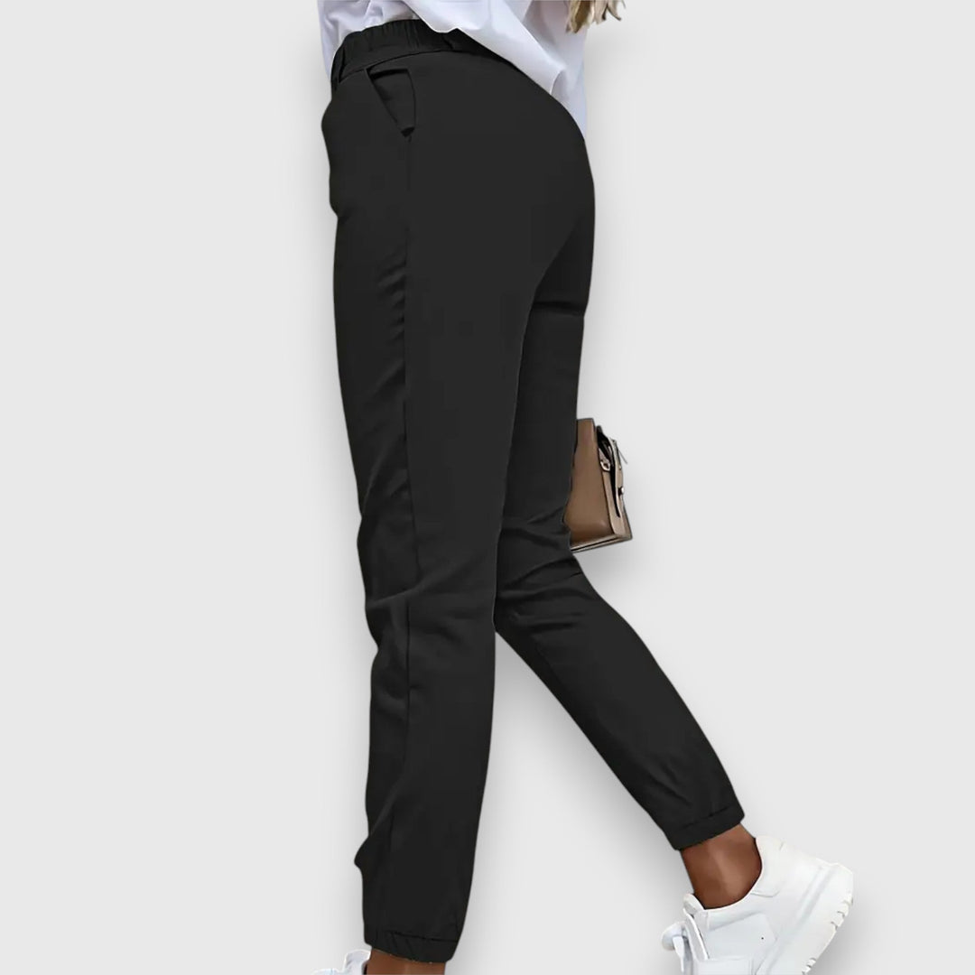 Lina – Pantaloni jogger slim fit dallo stile business