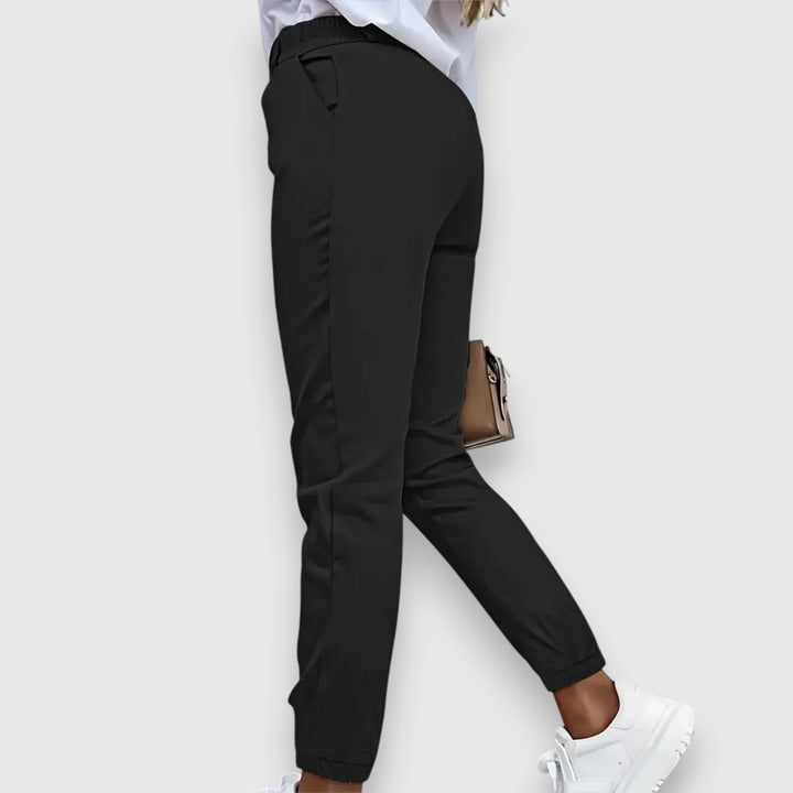 Lina – Pantaloni jogger slim fit dallo stile business