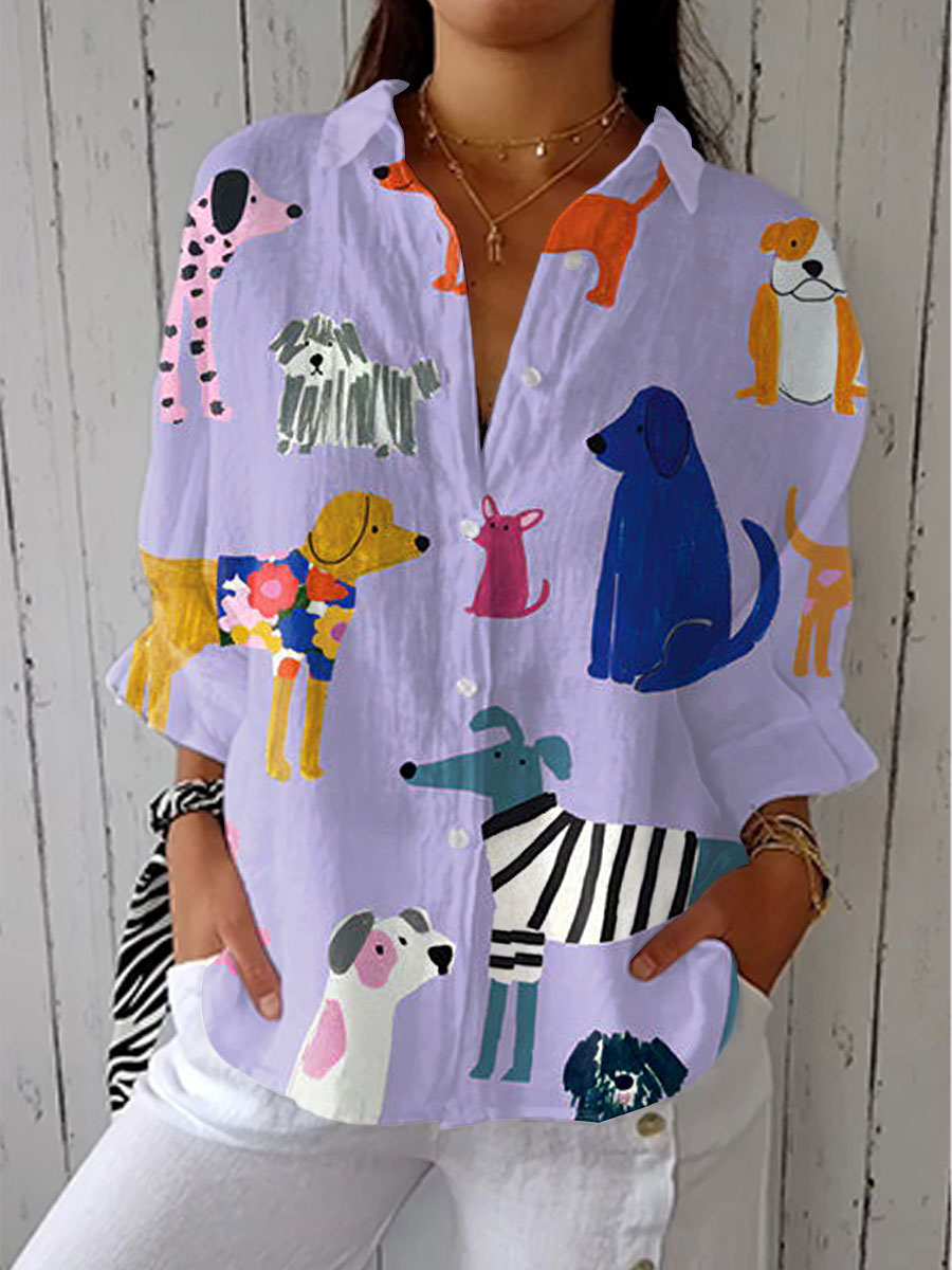 Florencia – Blusa Artigianale con Stampa