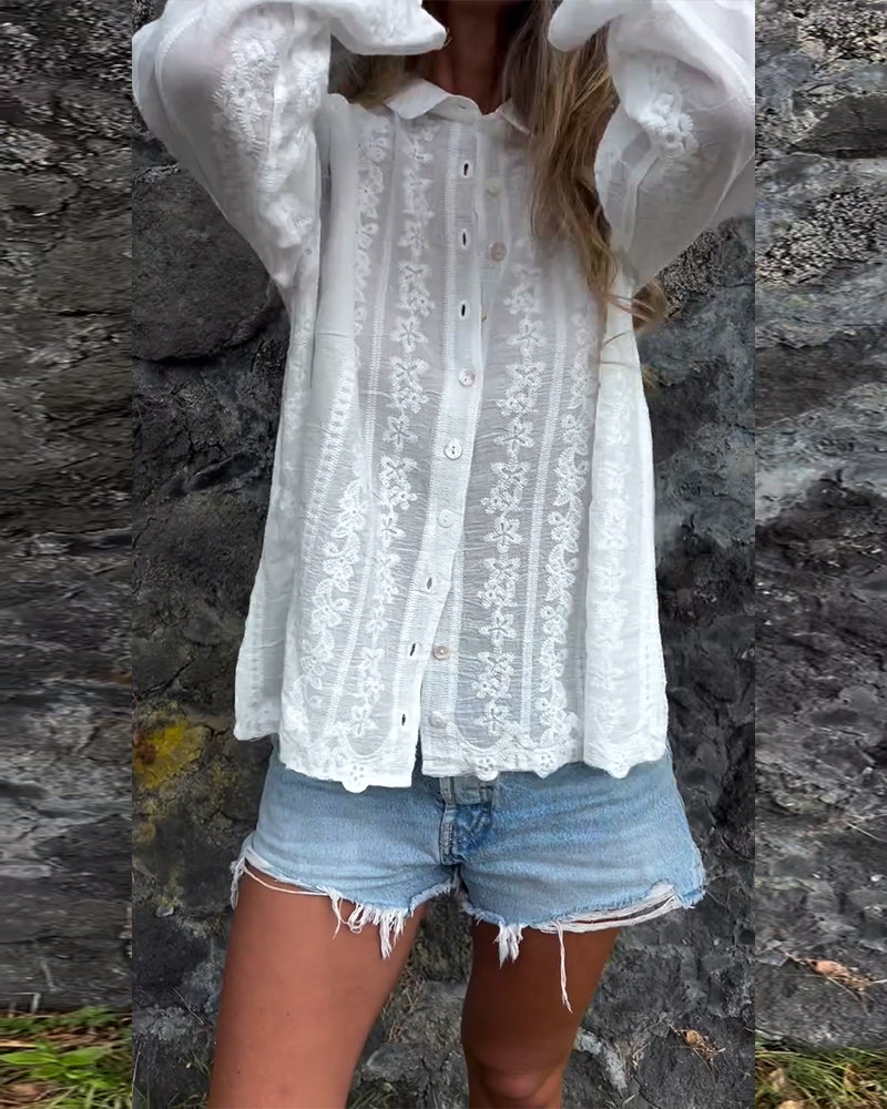 Miralyn - Camicia con bottoni