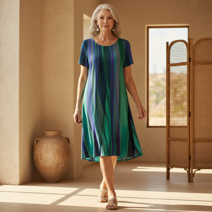 Giada – Vestito boho sfumato