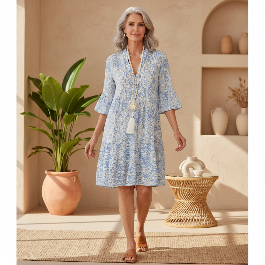 Lia – Vestito boho elegante