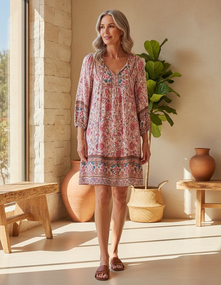 Beatrice – Vestito boho tunica