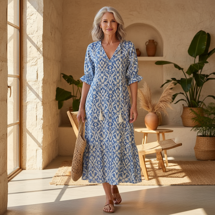 Michela – Vestito boho morbido