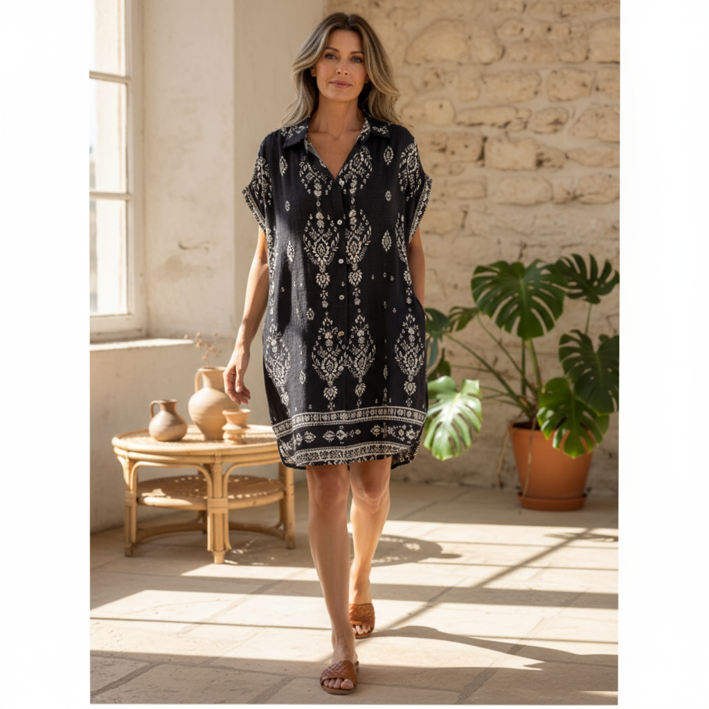 Michela – Vestito boho vintage