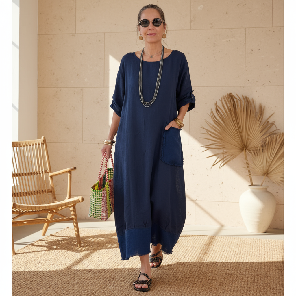 Leonora – Vestito boho oversize