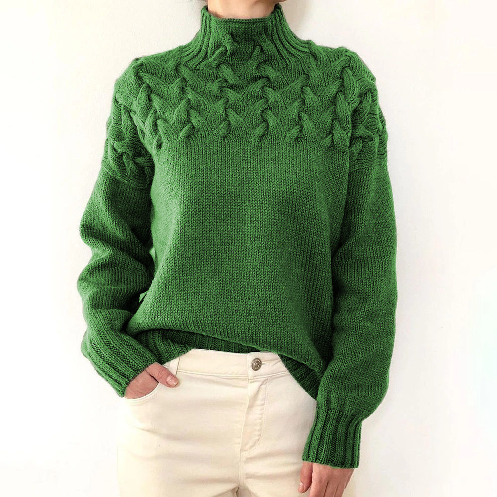 Loretta | Maglione Morbido e Accogliente con Collo Alto