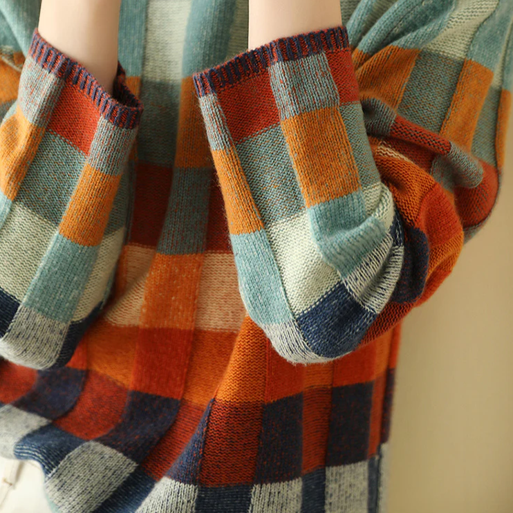 Élise | Maglione a collo alto in morbida cashmere