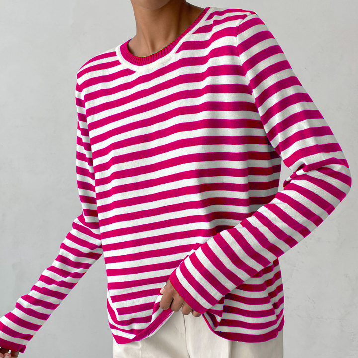 Nicole | Maglione a righe chic