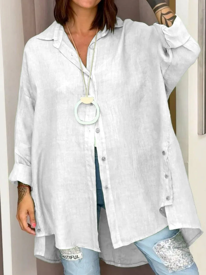 Zephina - Camicia ampia con bottoni