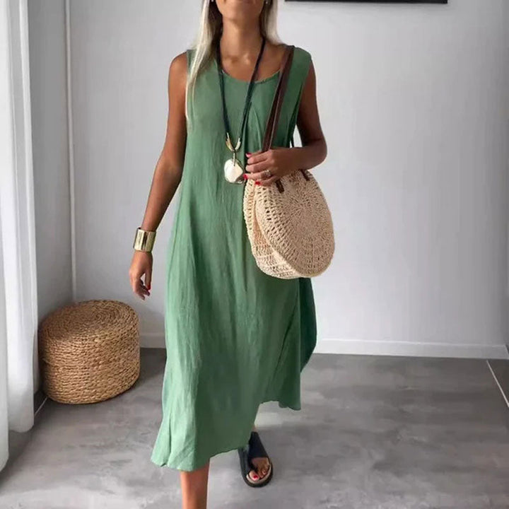 Amelia – Vestito boho senza maniche