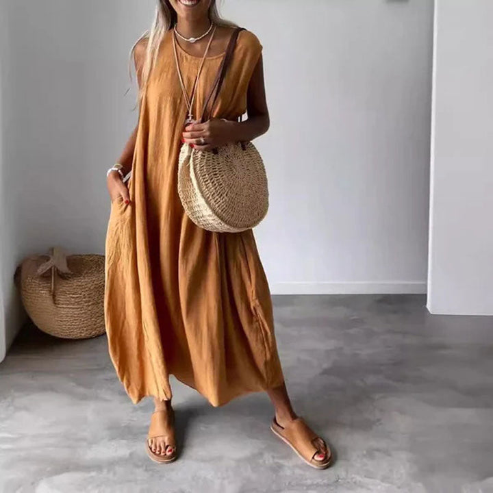 Amelia – Vestito boho senza maniche