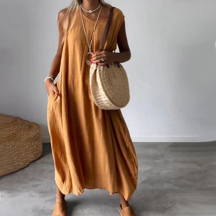 Amelia – Vestito boho senza maniche