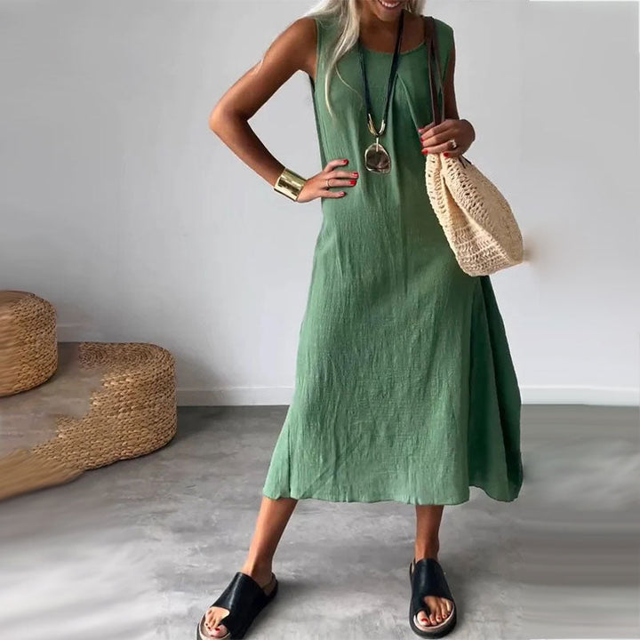 Amelia – Vestito boho senza maniche