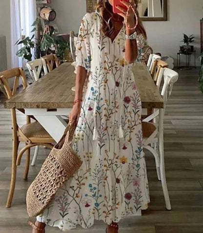 Michela – Vestito boho morbido