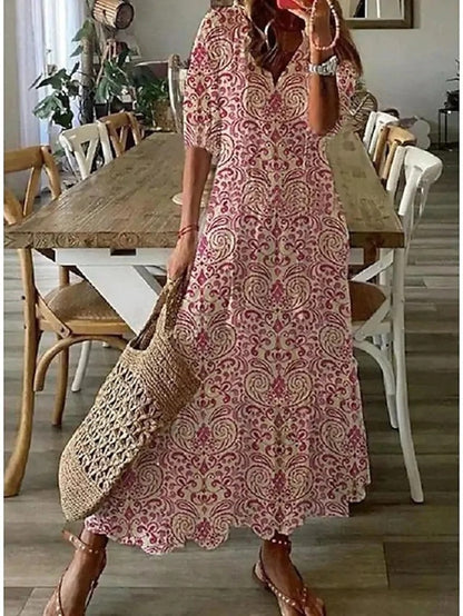 Michela – Vestito boho morbido