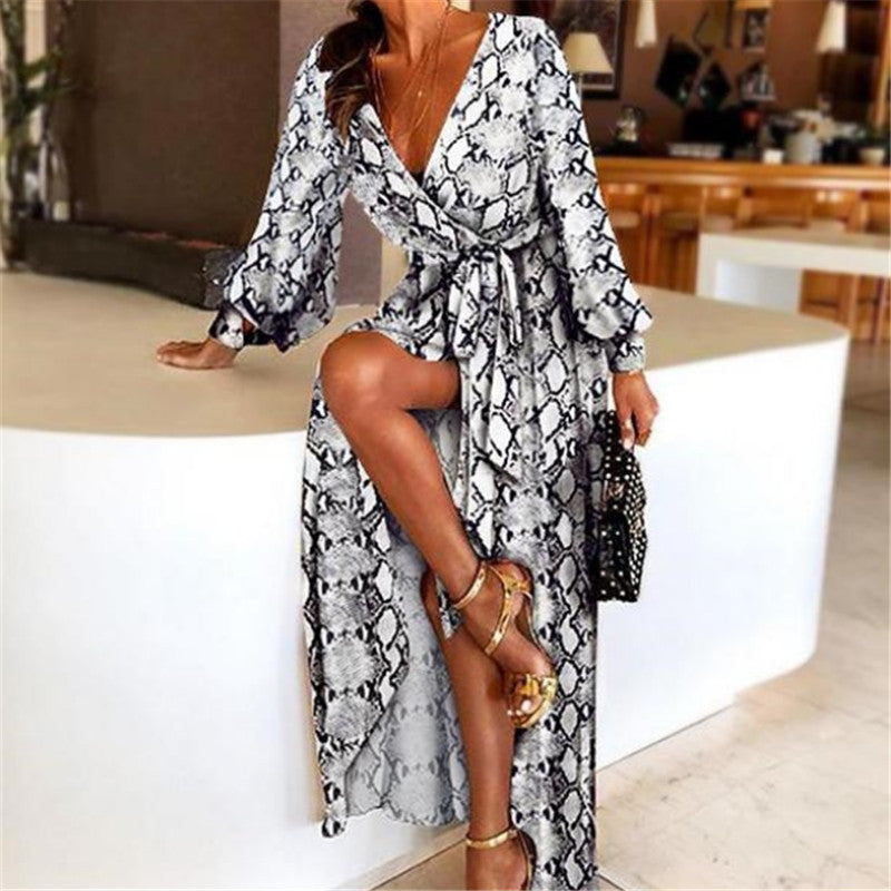 Fabiola – Vestito boho stampato
