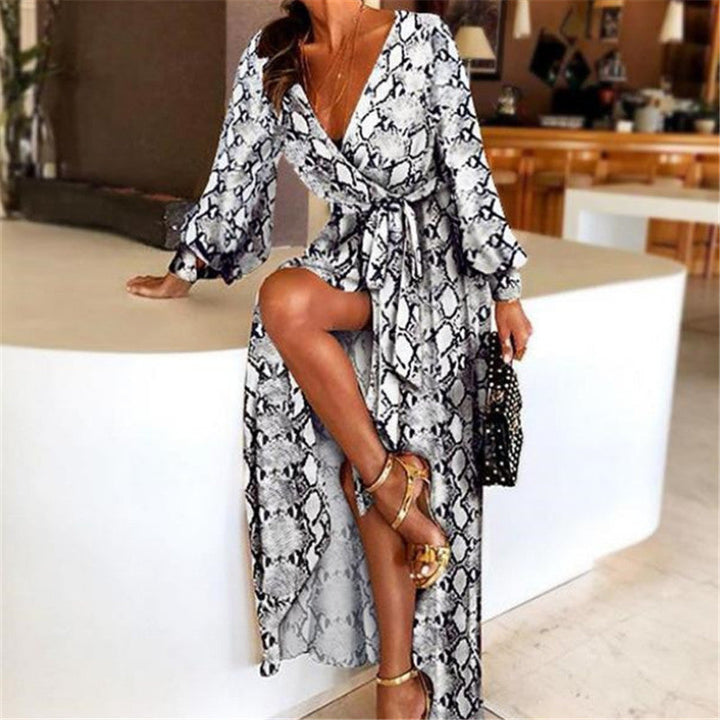 Fabiola – Vestito boho stampato