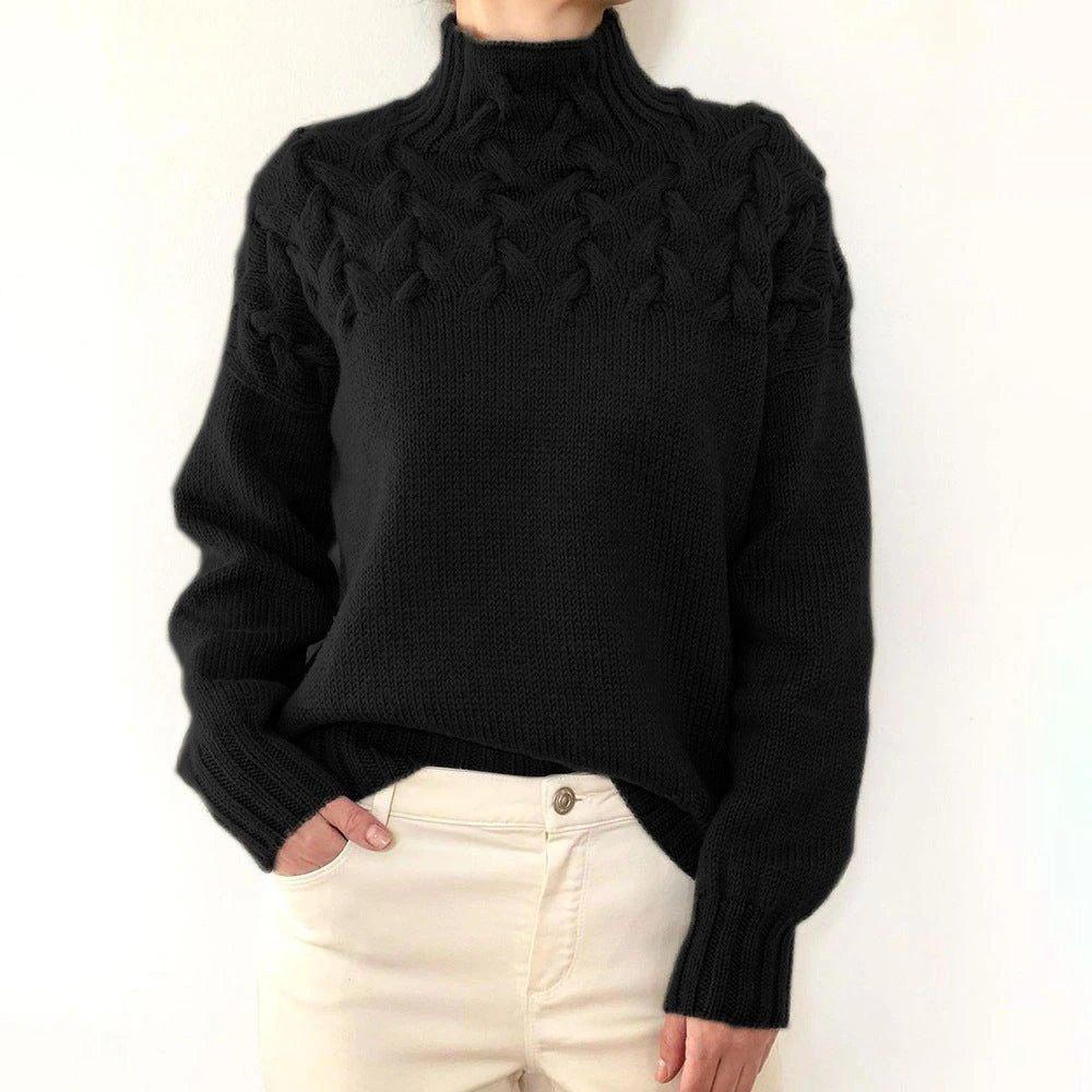 Loretta | Maglione Morbido e Accogliente con Collo Alto